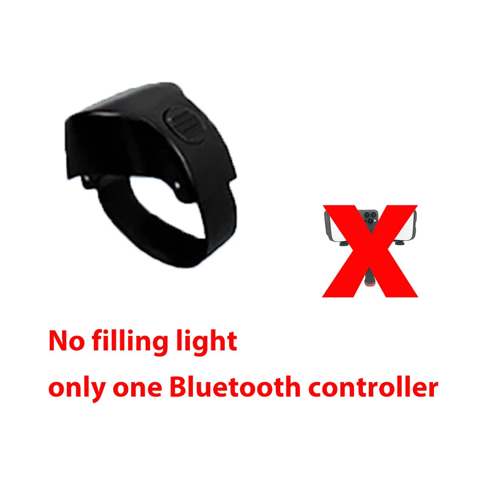 Oral Photography Light, Portable Bluetooth LED Lamp for Dental Intraoral Shooting, Handheld Fill Light for Mobile Phone Camera