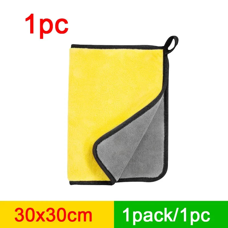 High-end Microfiber Towel Car Wash Towel Detailing Cleaning Cloth Car Wash Drying Towel Car Absorbent Cleaning Products