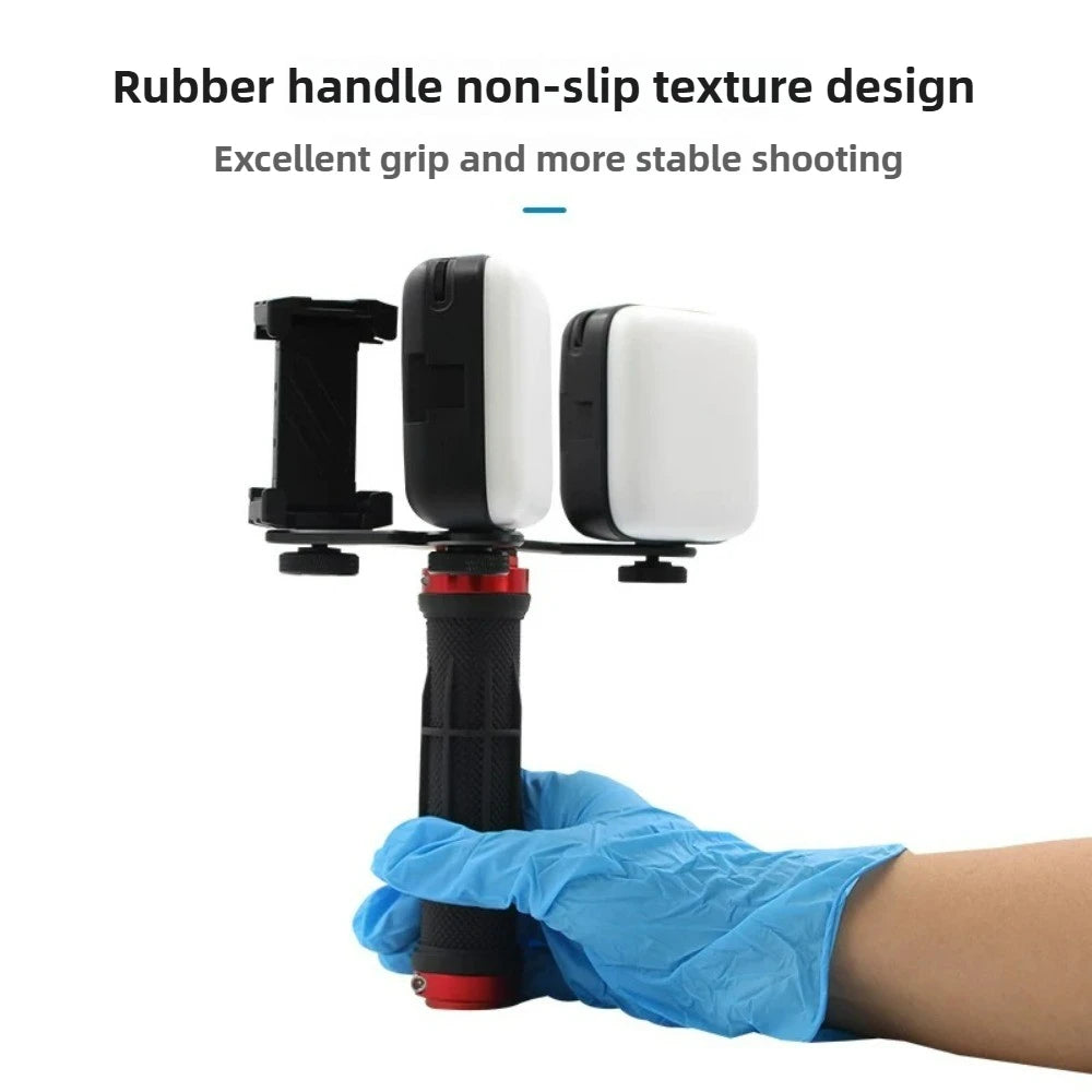 Oral Photography Light, Portable Bluetooth LED Lamp for Dental Intraoral Shooting, Handheld Fill Light for Mobile Phone Camera