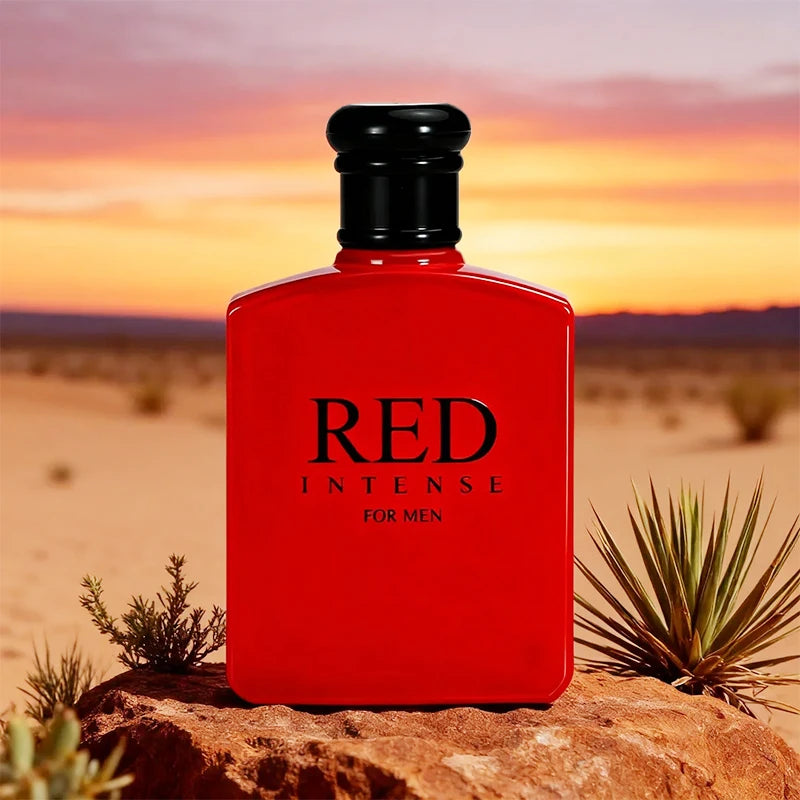 RED CHARM Eau de Parfum Spray 3.4 Ounce / 100 Ml Multi-Layered Fragrance Aromatic Fragrance for Men Men's EDP Perfumes Fruit