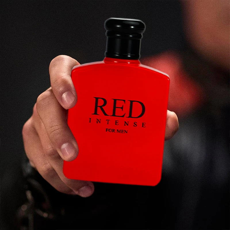 RED CHARM Eau de Parfum Spray 3.4 Ounce / 100 Ml Multi-Layered Fragrance Aromatic Fragrance for Men Men's EDP Perfumes Fruit