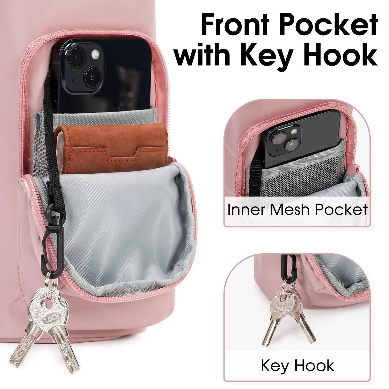 Water Bottle Bag  Mobile Phone All-in-one Bag  Insulated Cup Cover  Can Be Slung Over Water Cup Cover