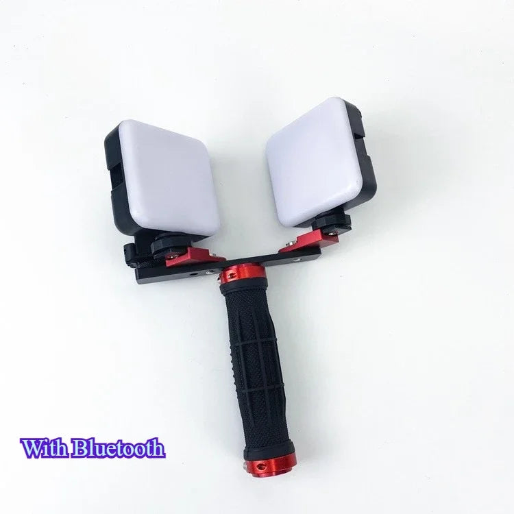 Dental oral LED mobile phone fill light beautification shooting effect used for macro, manicure, dentistry, makeup photography