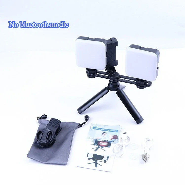 Dental oral LED mobile phone fill light beautification shooting effect used for macro, manicure, dentistry, makeup photography