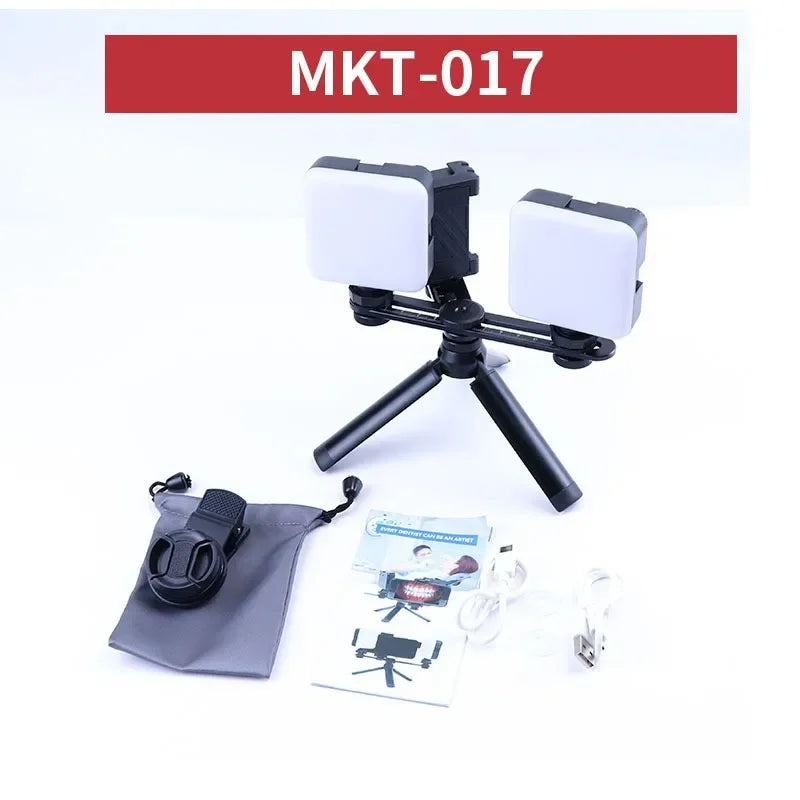 Dental oral LED mobile phone fill light beautification shooting effect used for macro, manicure, dentistry, makeup photography