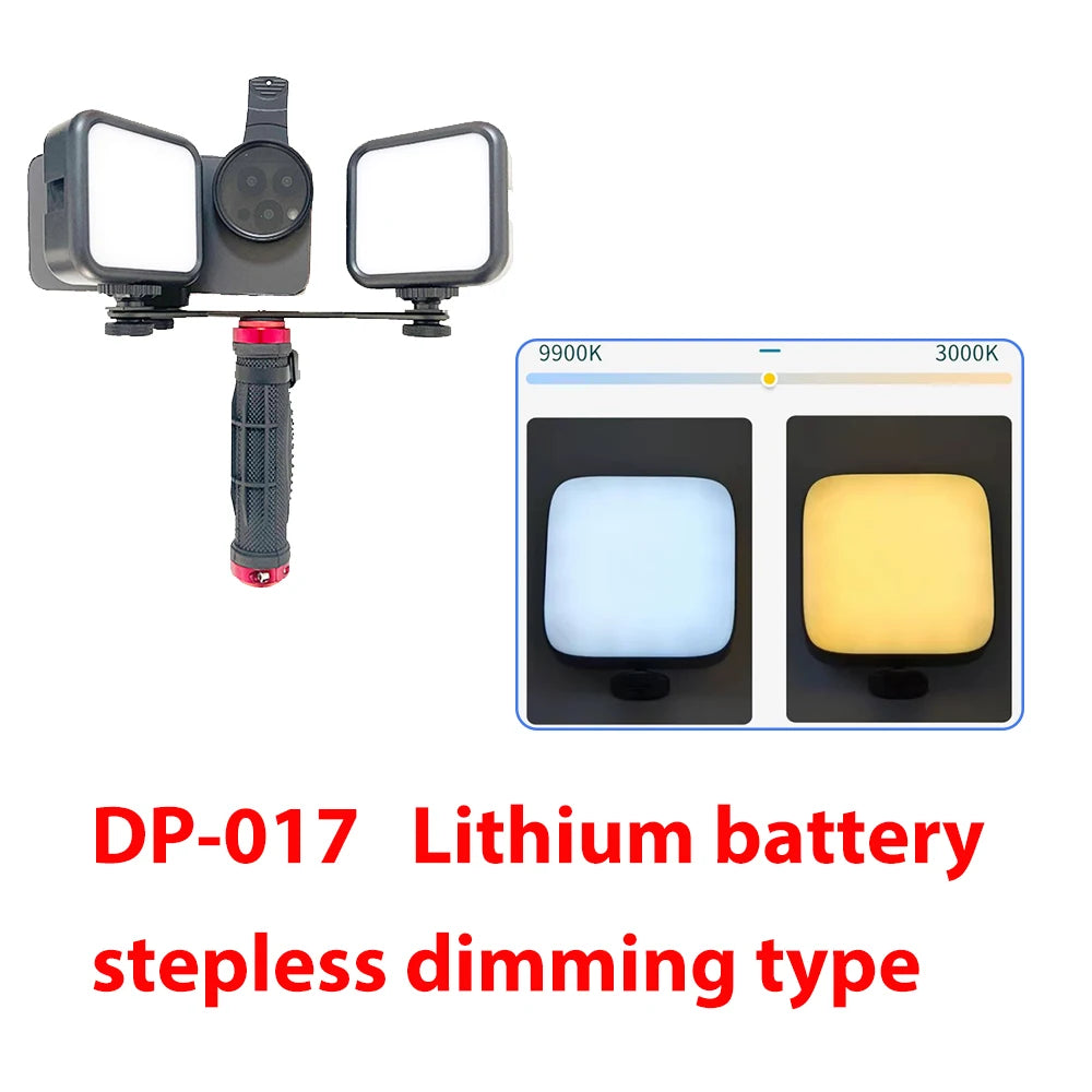 Oral Photography Light, Portable Bluetooth LED Lamp for Dental Intraoral Shooting, Handheld Fill Light for Mobile Phone Camera